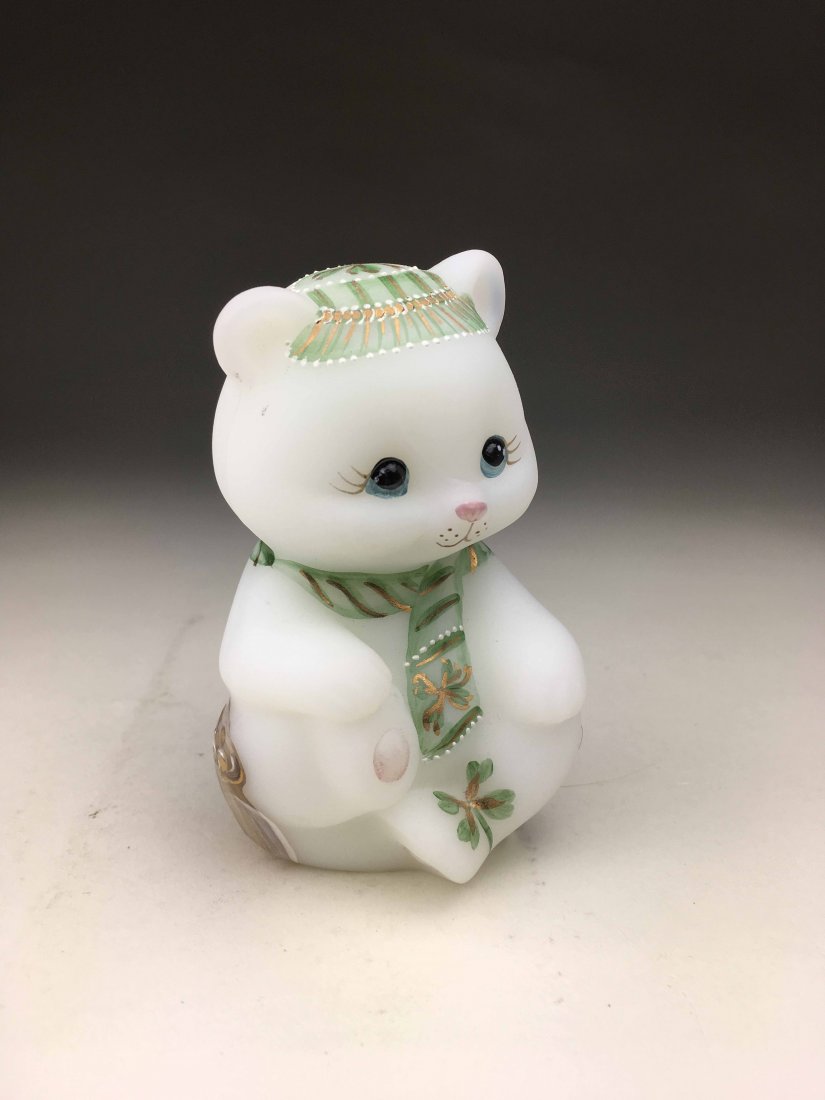 Fenton Irish Bear Figurine (1 of 3)