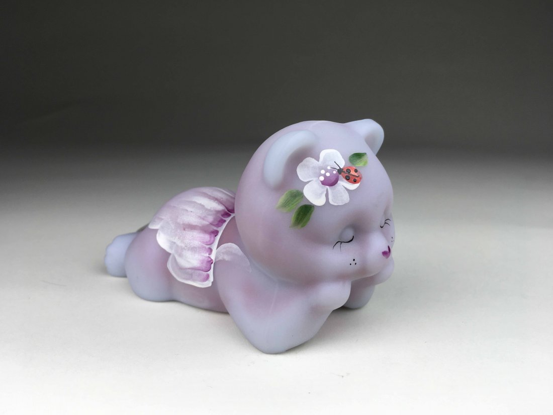 Fenton Hand Painted Bear (1 of 4)