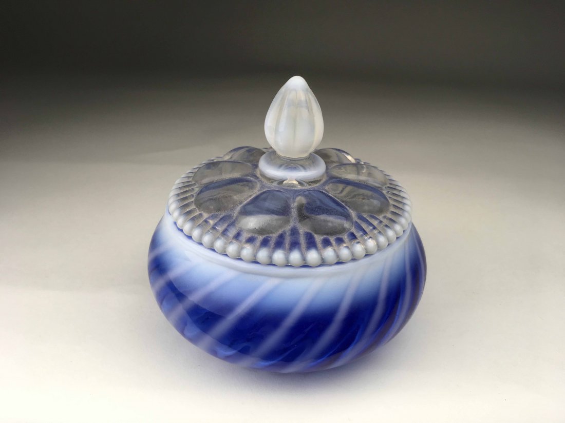 Fenton Striped Candy Dish (1 of 3)