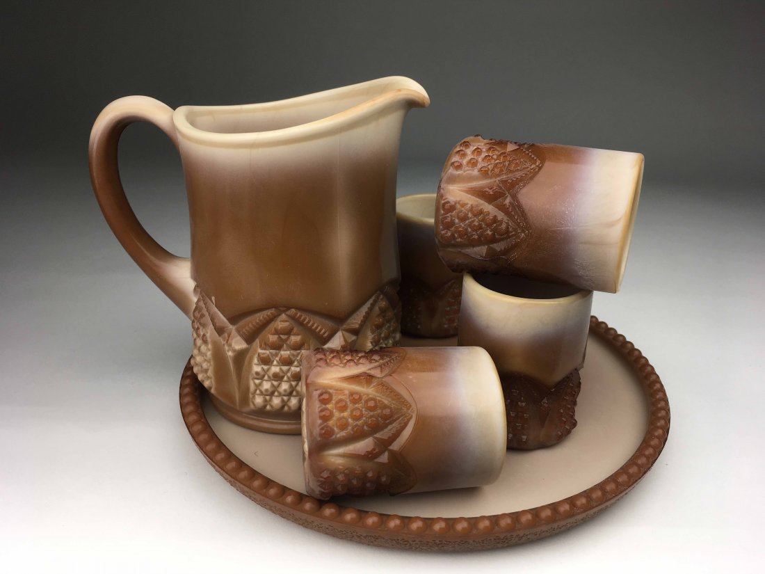 Fenton Pitcher & Cups Set (1 of 2)