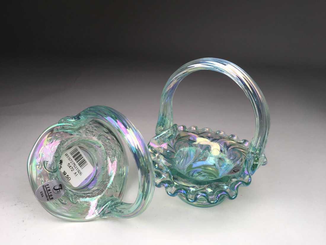 Fenton Opalescent Baskets (1 of 3)
