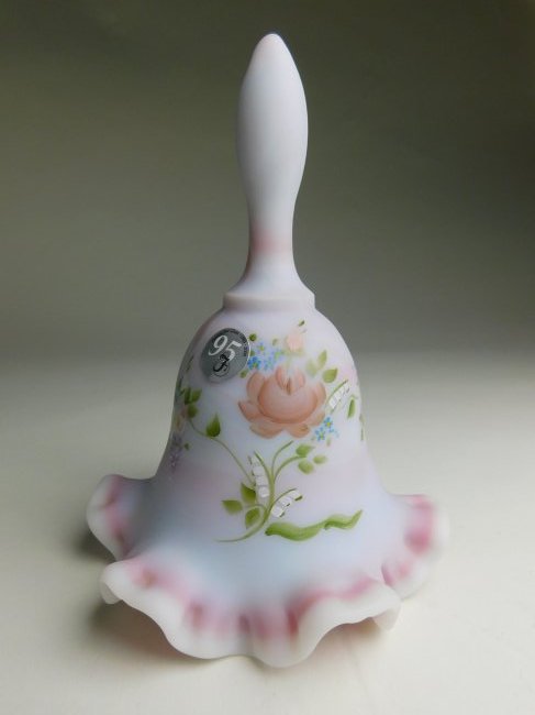 Fenton Hand Painted Bell (1 of 2)