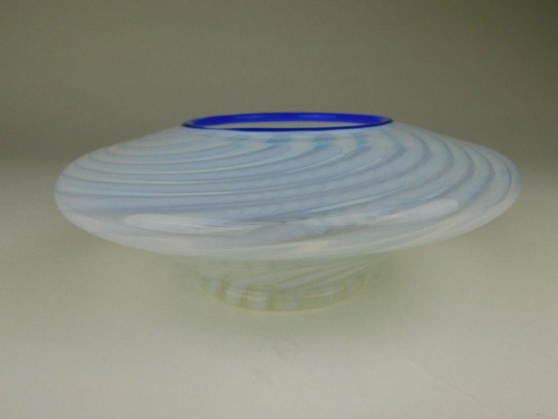 Fenton Striped Bowl (1 of 3)