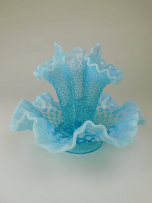 Fenton Hob Nail Epergne (1 of 3)