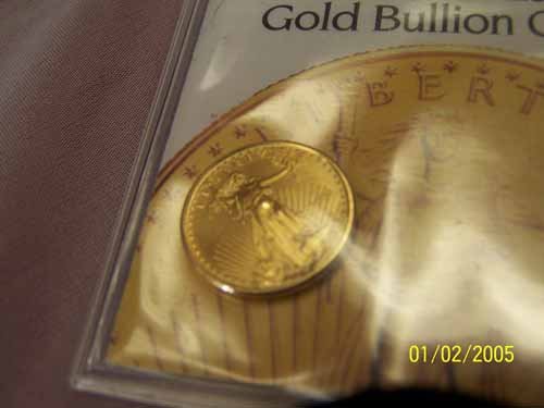 1 Total /   American Eagle Gold Bullion Coin (1 of 2)