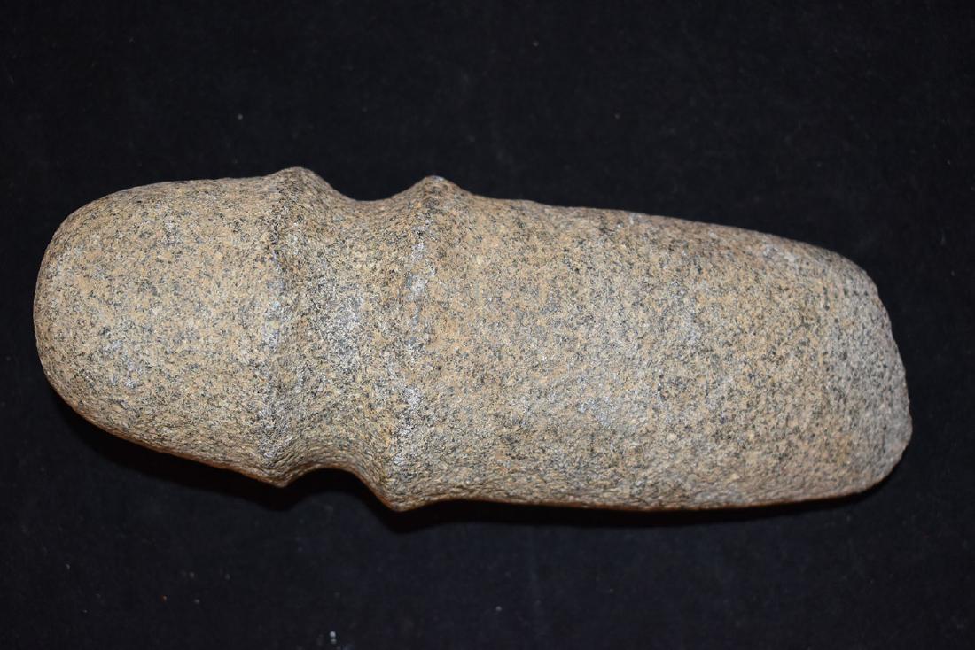 Nice barbed axe, 6.7/8 inches, bit damage (1 of 2)