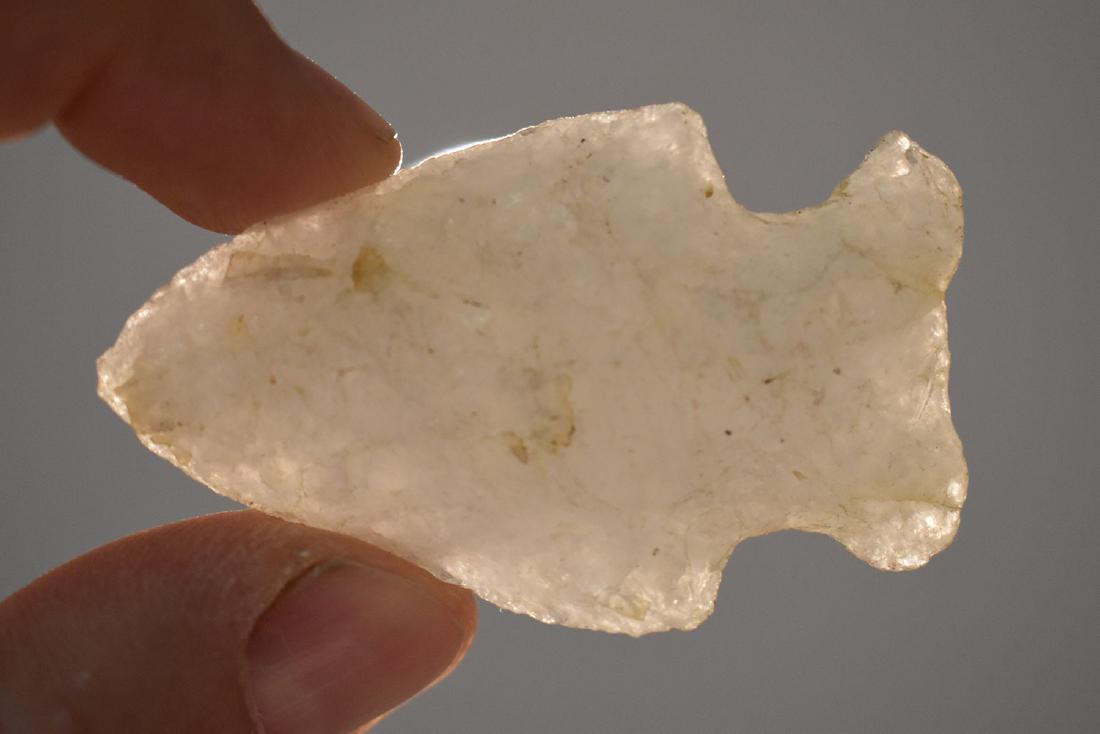 Crystal Quartz point, NY, 2.1/8” (1 of 2)