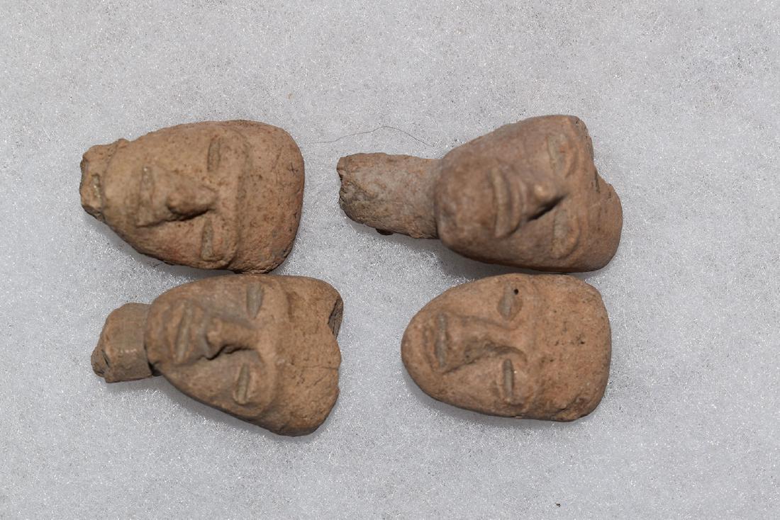 lot of 4 Central American Pottery Figures, Largest (1 of 1)