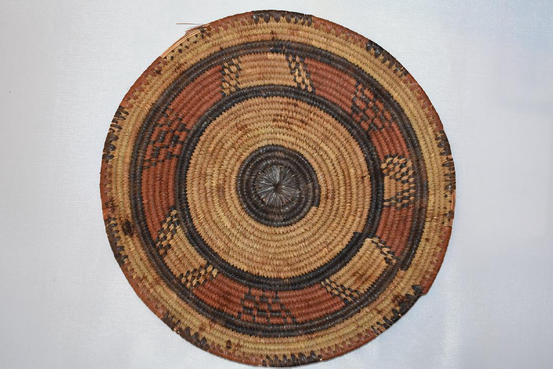 South West Reed Basket Mat, 13” (1 of 1)