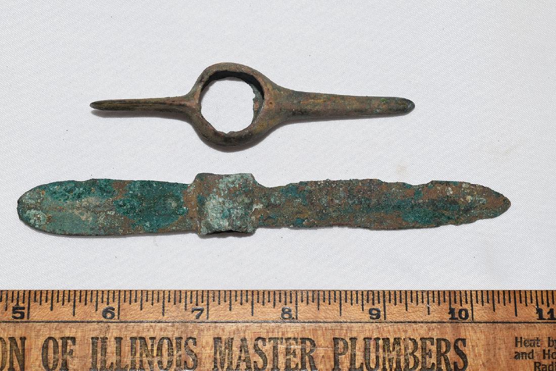 2 Bronze Age Roman Axes (1 of 1)