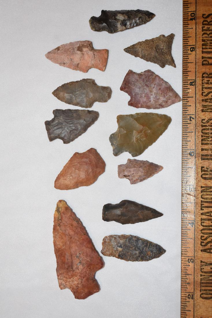 Lot of Arrowheads, from North Carolina (1 of 1)