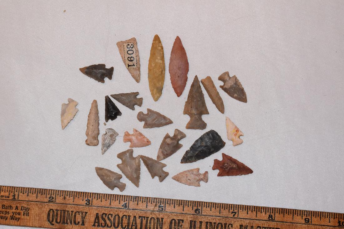 Nice lot of Midwest Bird Points (1 of 1)