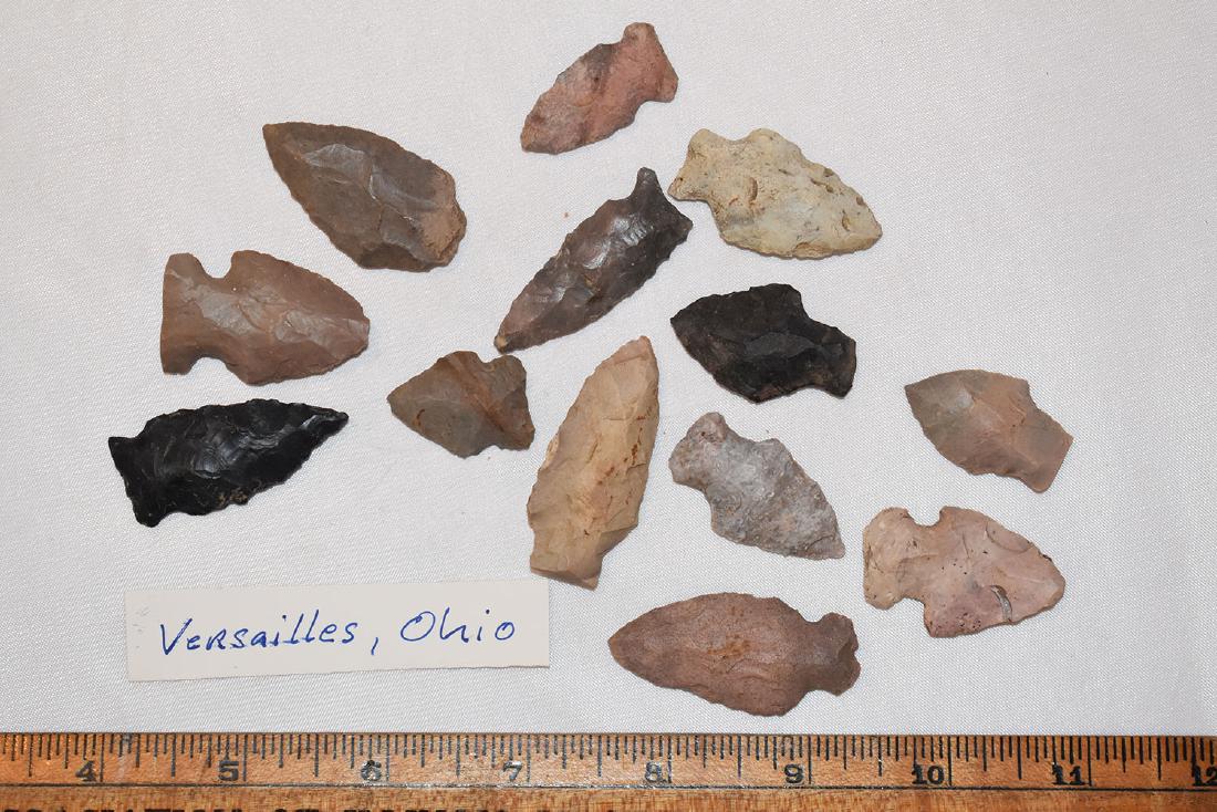 Nice Versailles Ohio Arrowheads (1 of 1)