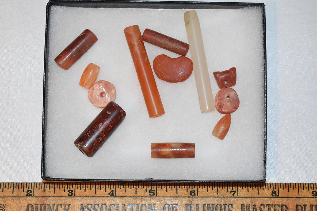 Wonderful lot of Pre-Columbian Beads, Great Materials. (1 of 1)