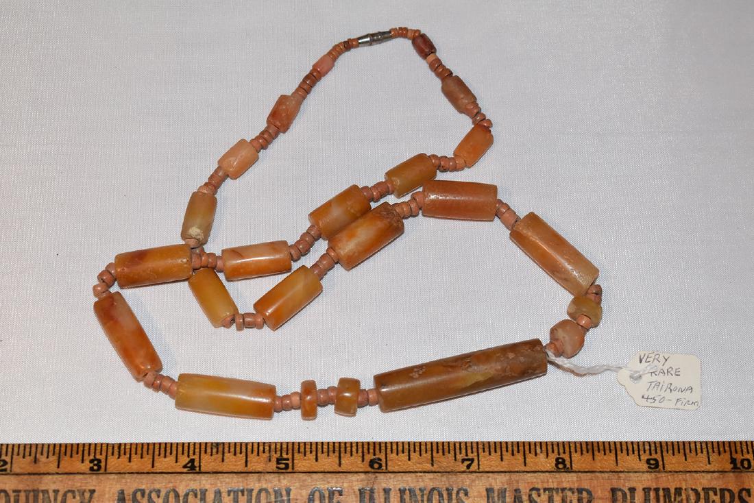 Early Prehistoric Bead Necklace, Quartz, Tairona (1 of 1)