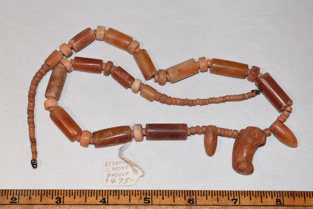 Early Prehistoric Bead Necklace, Quartz, Tairona, (1 of 1)