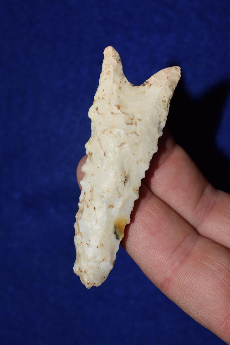 Serrated Dalton, Warren Co Mo, Remmert: Burlington Dalton found on July 22, 1974 in Warren Co Missouri by Bill Remmert