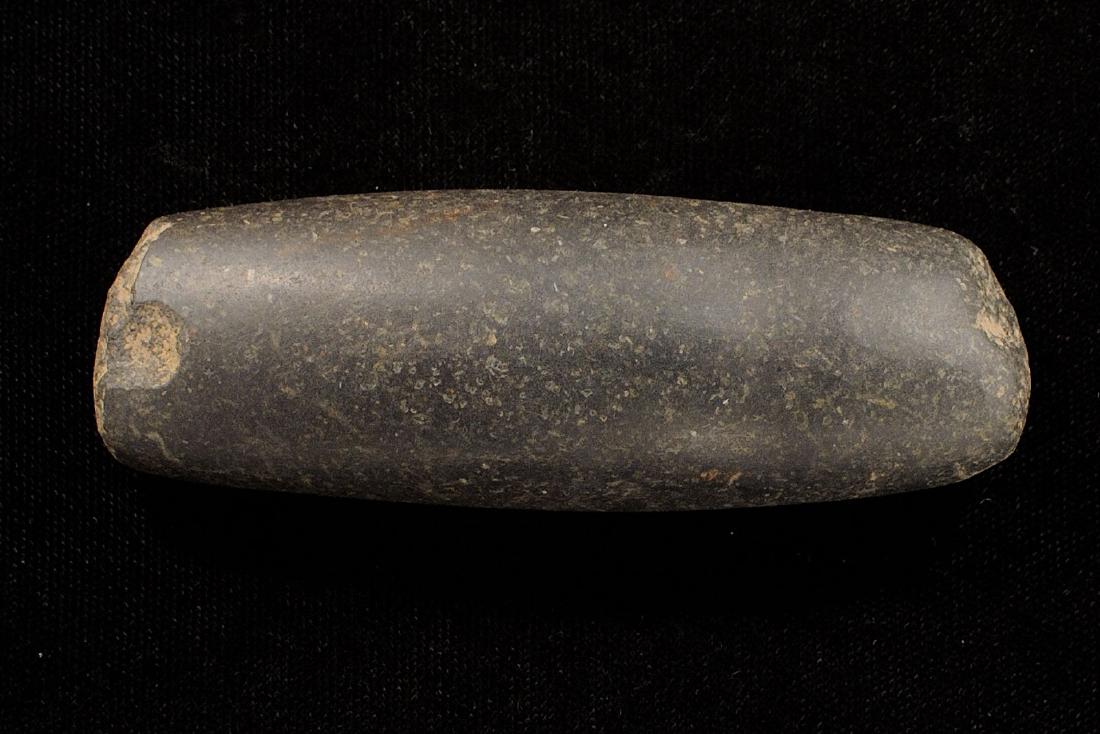 3.2 inches Highly Polished Bar Weight, Hardstone,: 3.2 inches Highly Polished Bar Weight, Hardstone, Kenton Co KY, Found by Gary Brumfield