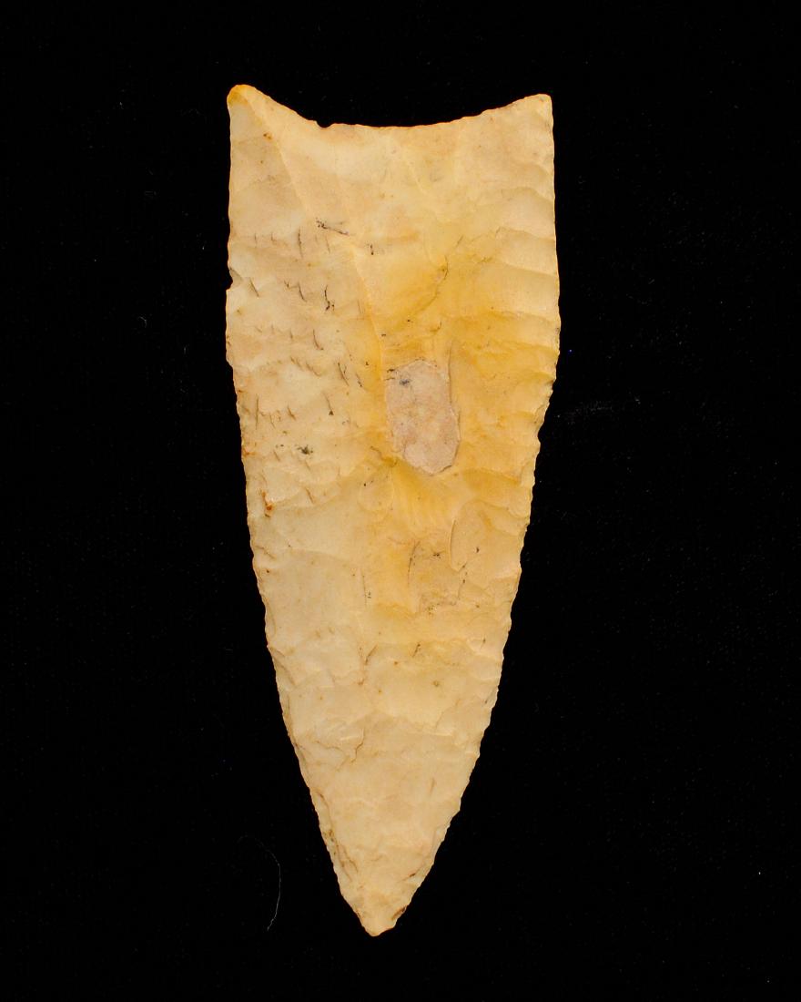 3.5 inches Refined Dalton, Lee Co Iowa, Very Well Made,: 3.5 inches Refined Dalton, Lee Co Iowa, Very Well Made, Ex Dale & Betty Roberts Collection