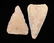 2 Agate Chalcedony Knives, Gettysburg SD, Longest 2.9 - 2