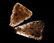 2 Agate Chalcedony Knives, Gettysburg SD, Longest 2.9 - 3