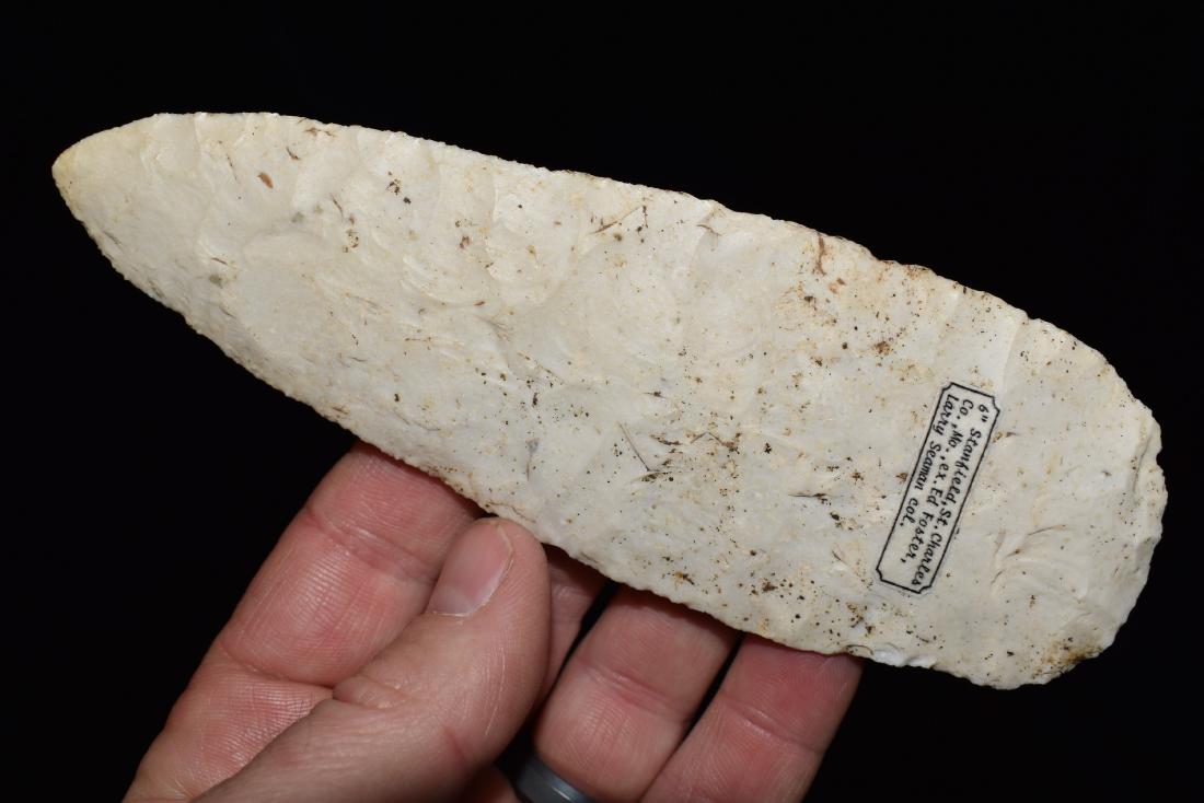 6" Cobbs Knife, Burlington, Motley COA, St Charles Co (1 of 6)