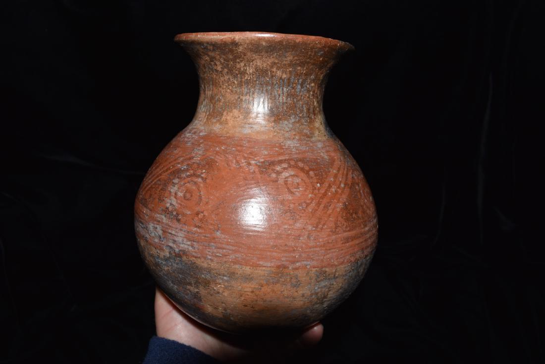 7" T 5.1/2 D Pre-Columbian Pottery Vessel, Narino (1 of 8)