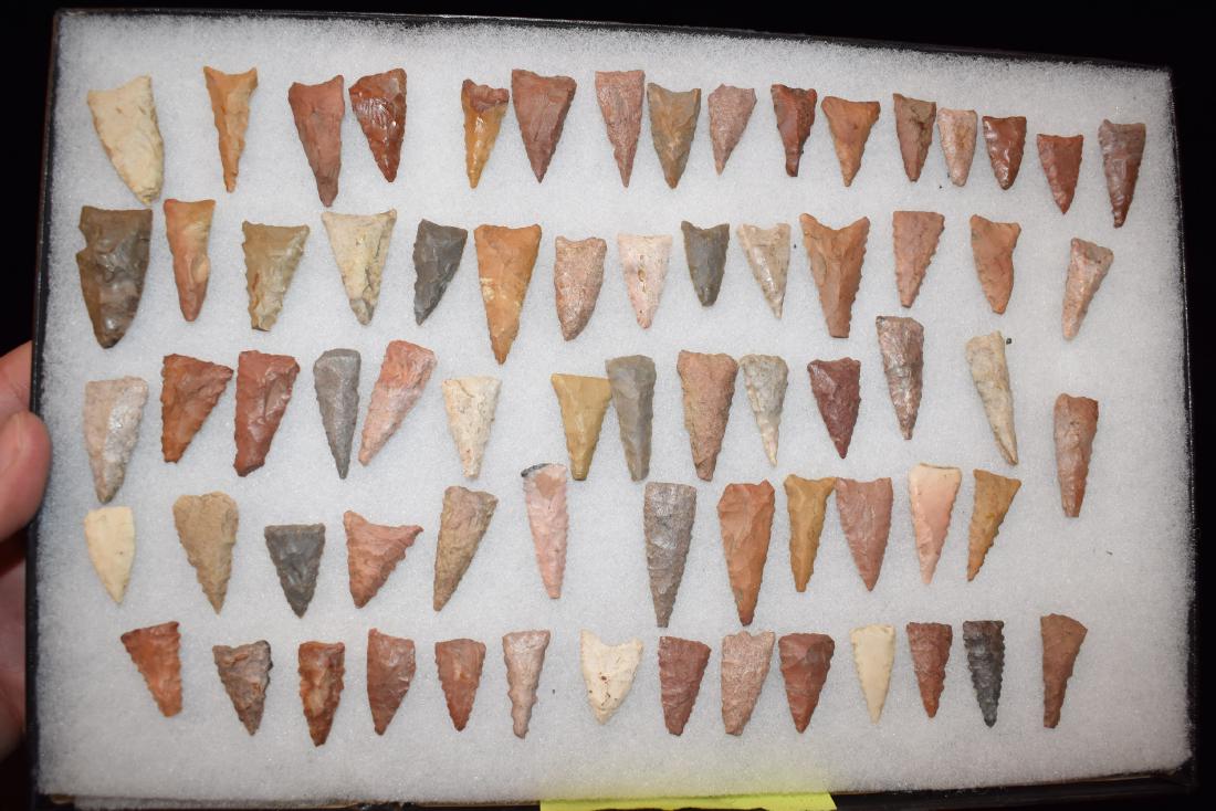 Frame of Triangles from the Lyman Hussey Collection, (1 of 4)