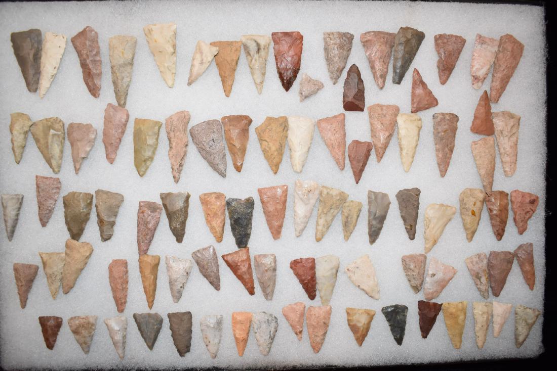 Frame of Triangles from the Lyman Hussey Collection, (1 of 4)