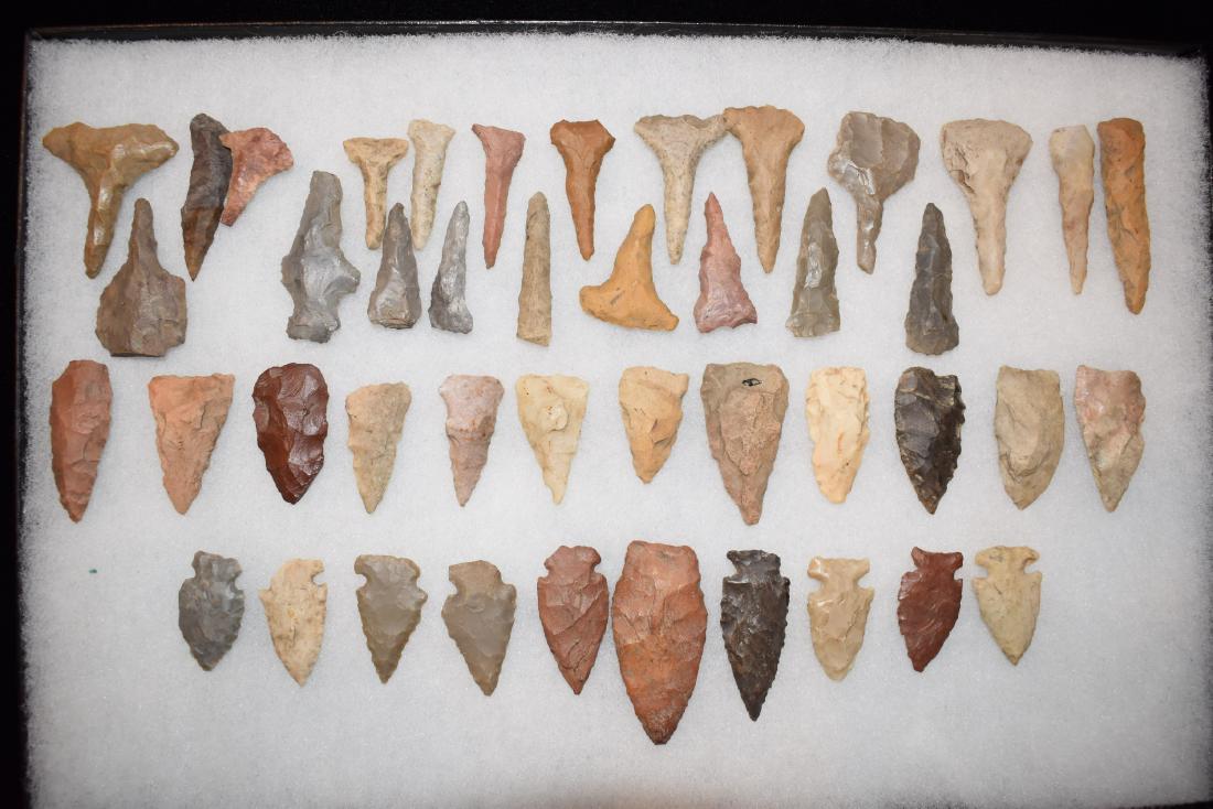 Frame of points from the Lyman Hussey Collection, (1 of 4)