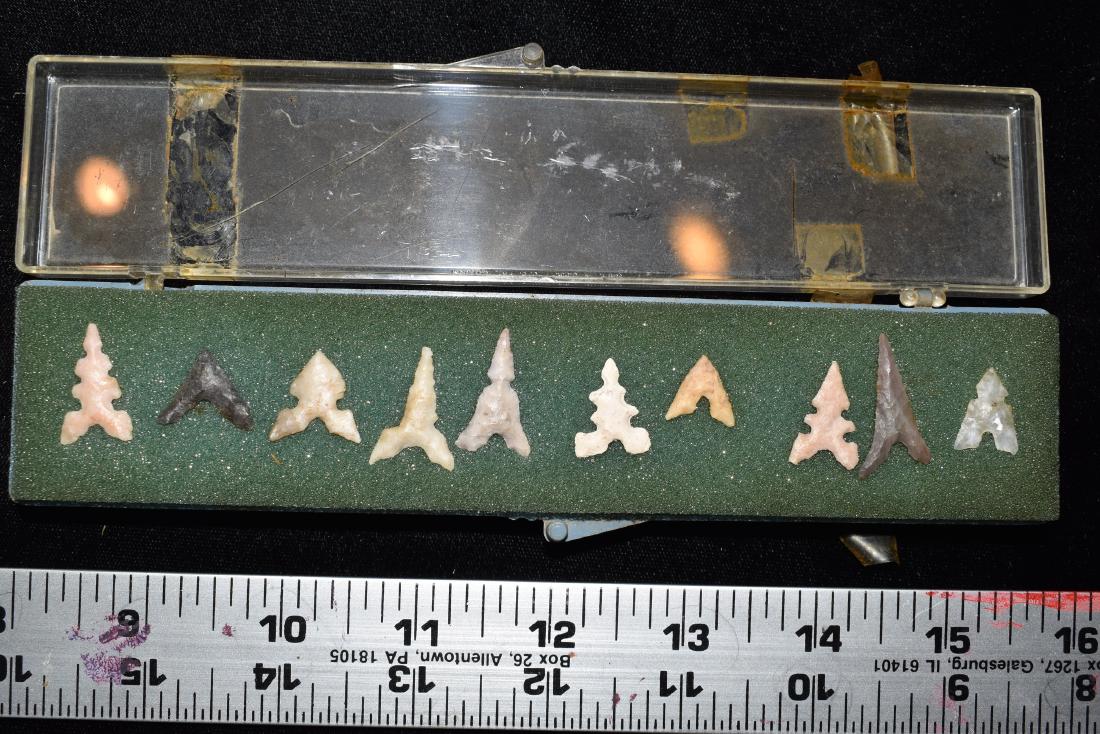 Lot of Birdpoints, Unknown, Lyman Hussey Collection (1 of 1)