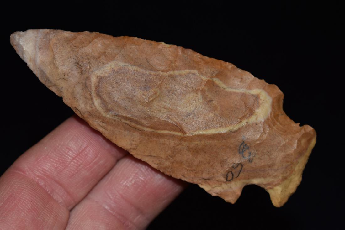 3.3/8" Hopewell Point, Marion Co Missouri, (1 of 3)