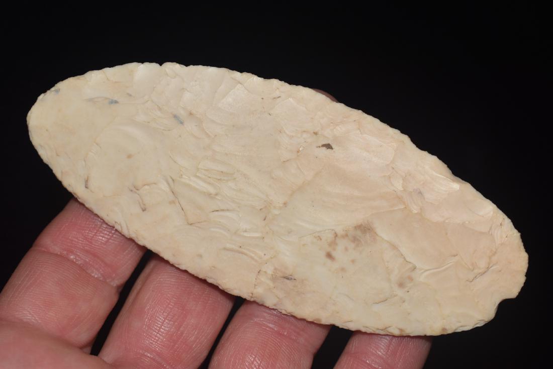 4 1/4" Fine Thin Nodena Cache Blade, Cedar County (1 of 7)