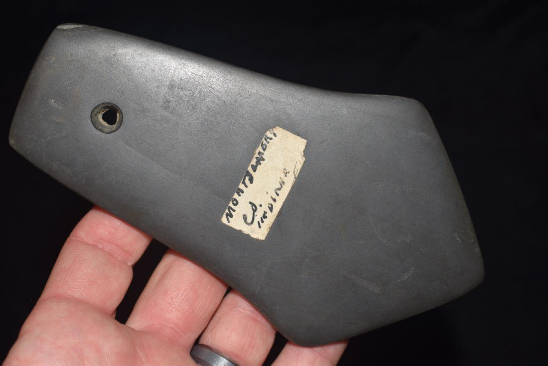 5 3/4" anchor pendant labeled Montgomery County, IN (1 of 4)