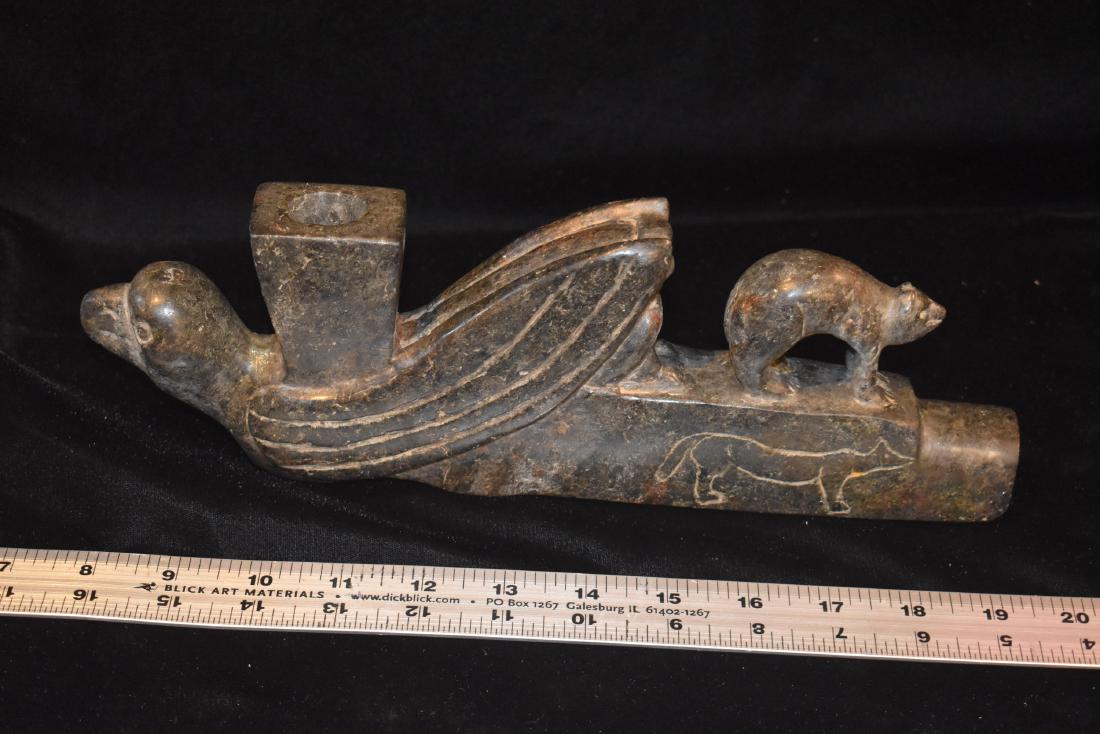 11 7/8" Effigy Great Pipe (1 of 8)