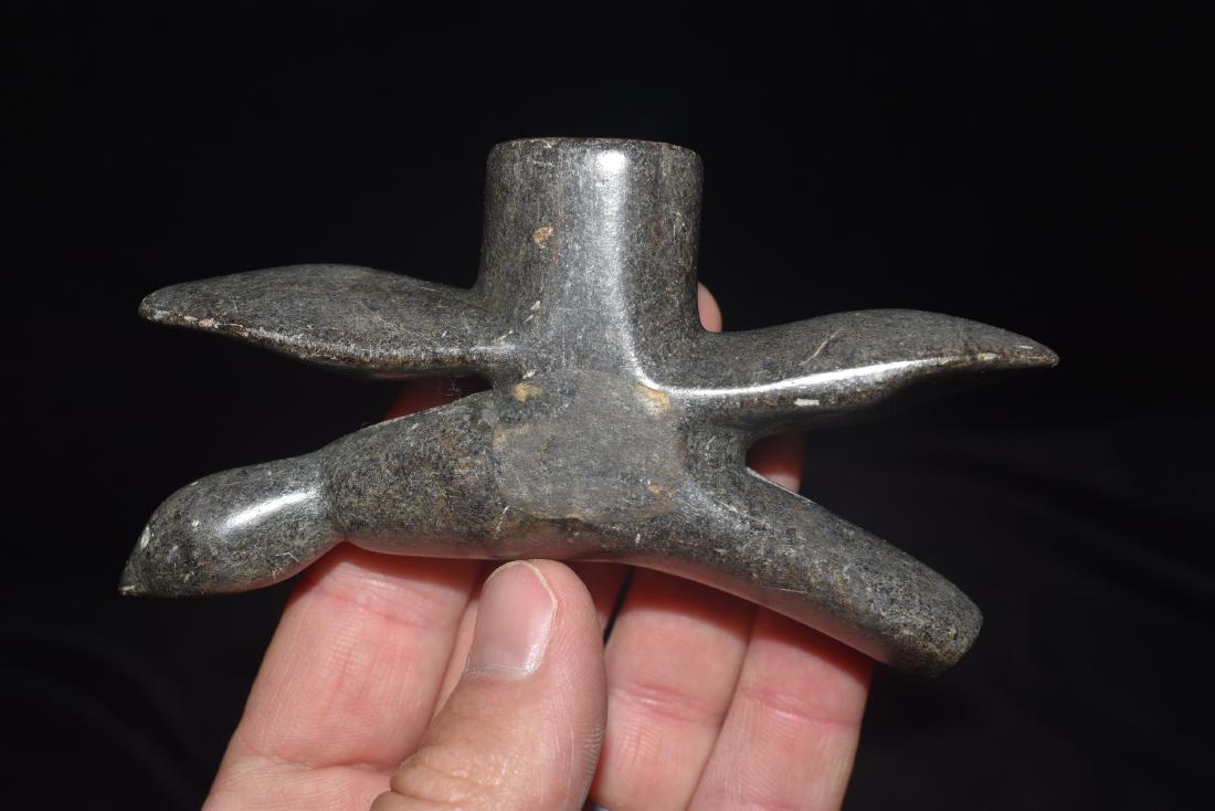 4 1/4" Bird Effigy Pipe, HC Moore (1 of 6)