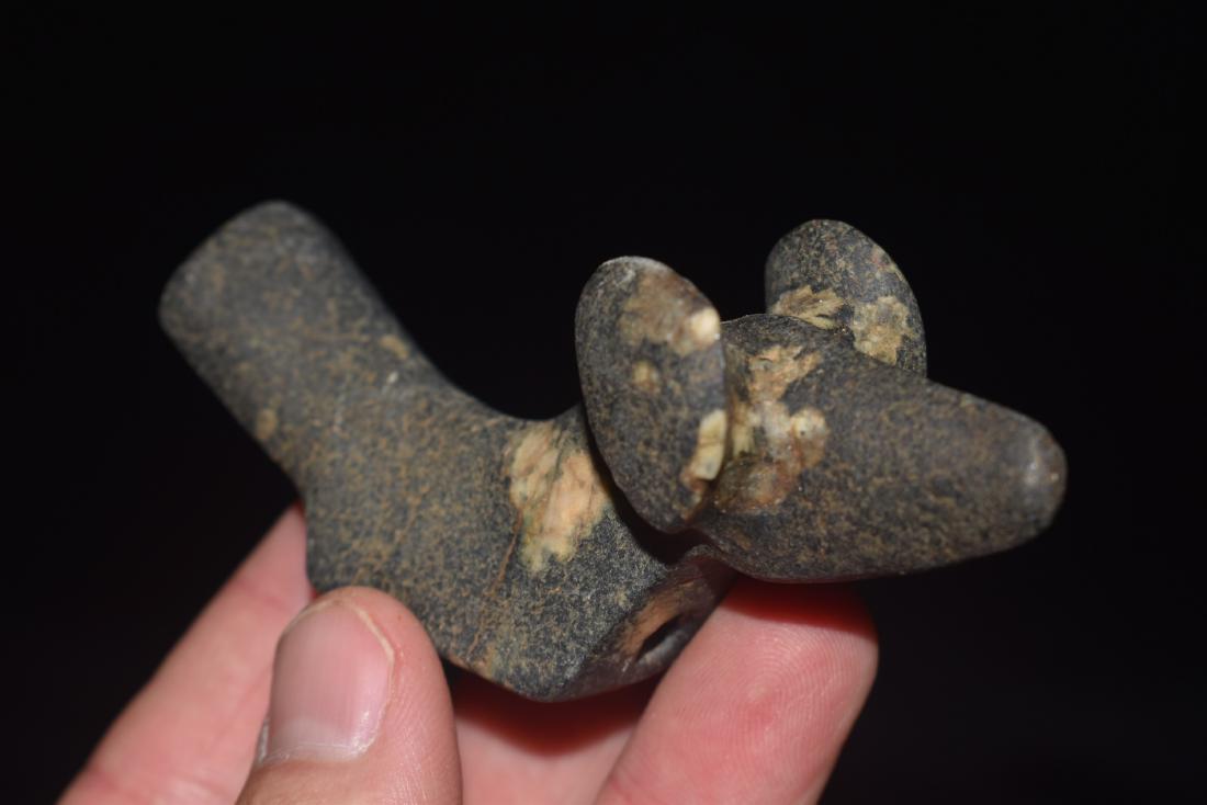 3 1/2" Porphyry Pop Eyed Birdstone (1 of 4)