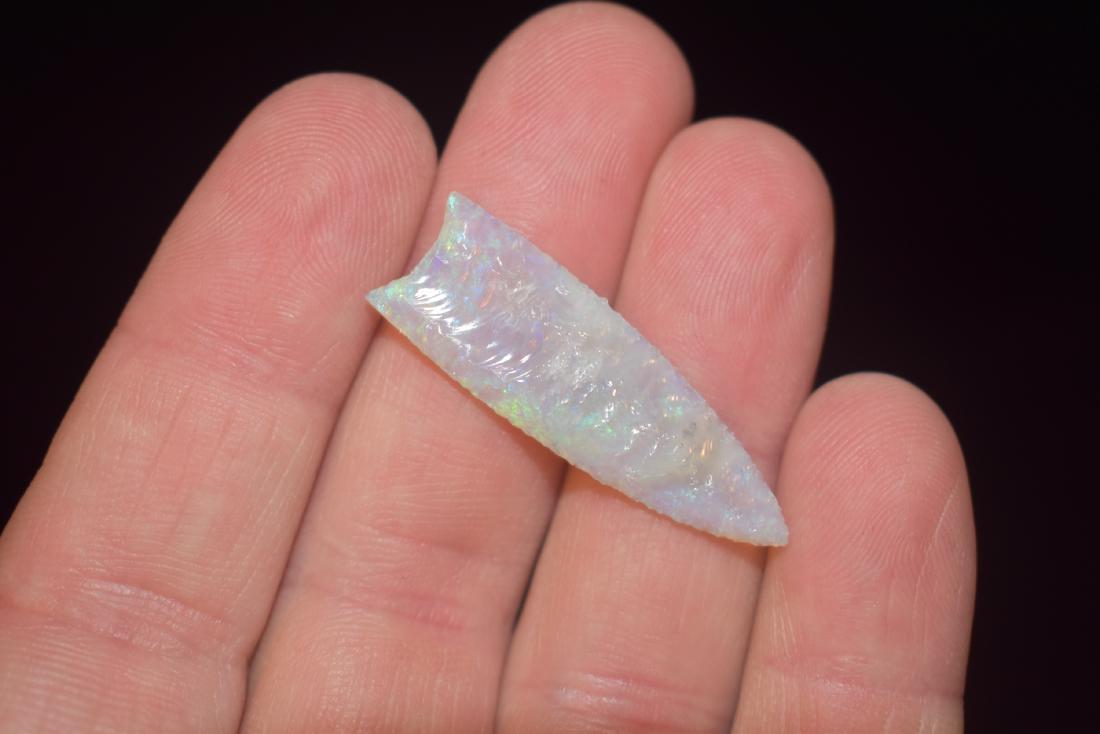 1 3/8" mini Opal Clovis (1 of 2)