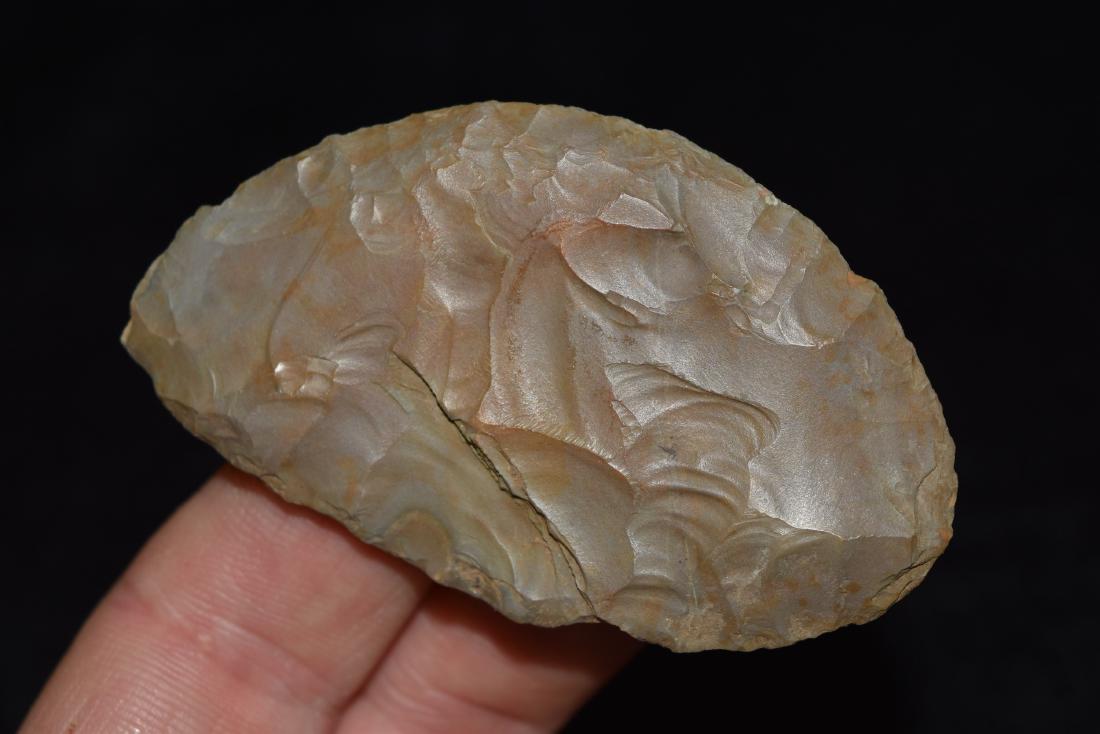 2 5/8" Ovoid Paleo Knife, Alec Riebel, Scotland Co, MO (1 of 5)