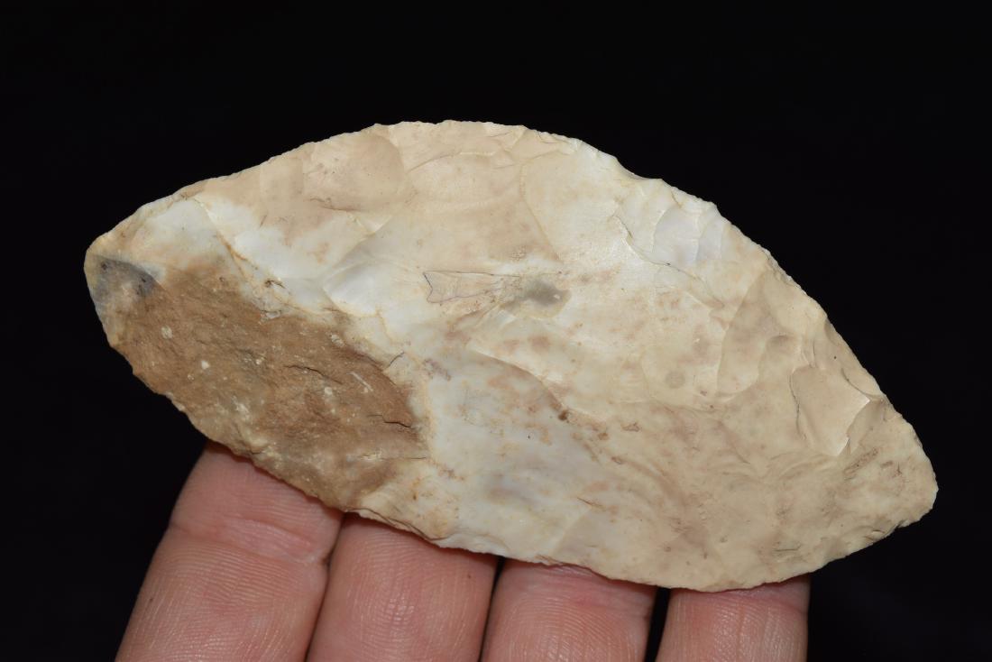 4 1/8" Ovoid Paleo Knife, Alec Riebel, Scotland Co, MO (1 of 4)