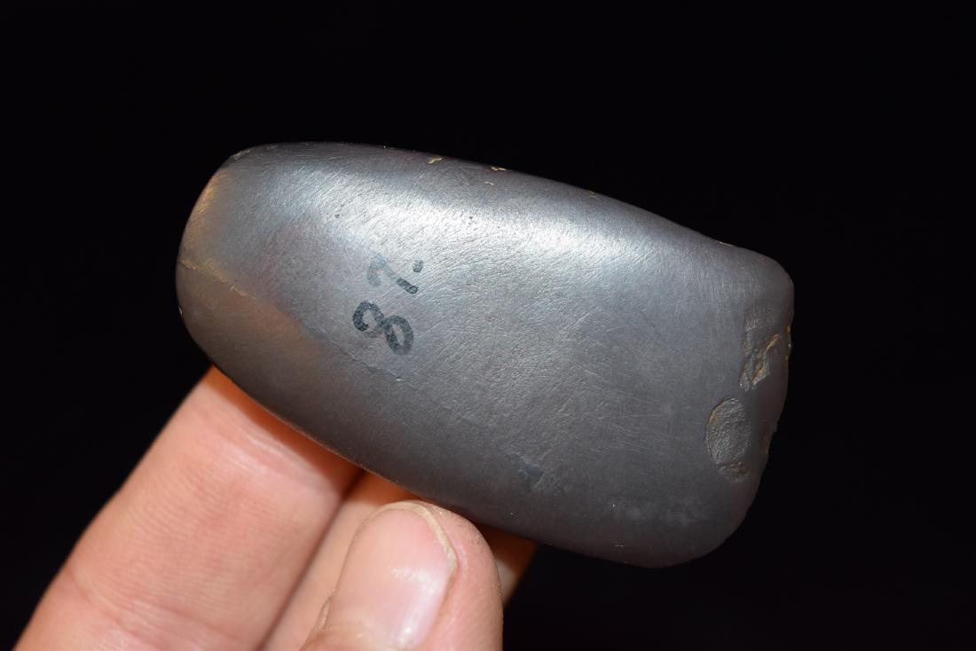 2 1/4" Hematite Celt, Alec Riebel, Scotland Co, MO (1 of 5)