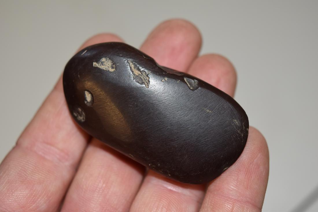 2 1/4" Hematite Celt, Alec Riebel, Scotland Co, MO (1 of 5)