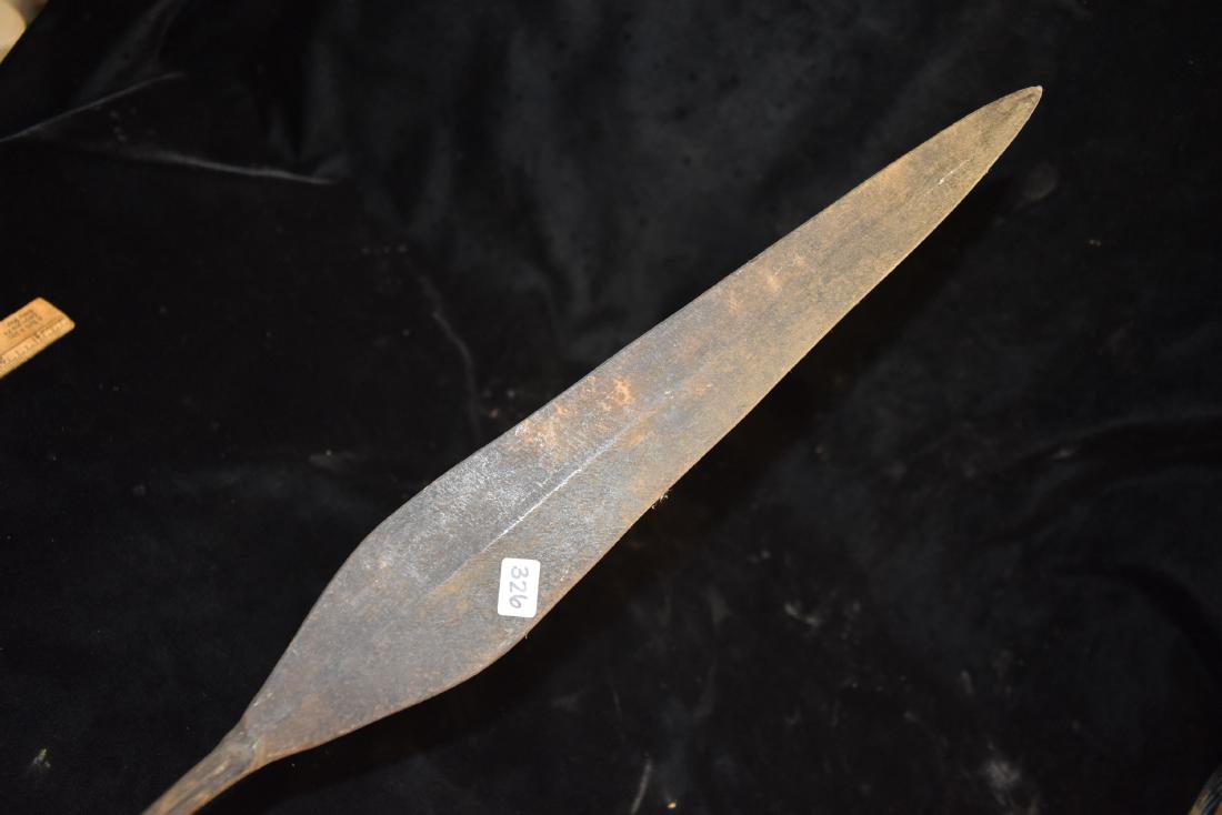 60" African Spear, Wood and Metal (1 of 7)