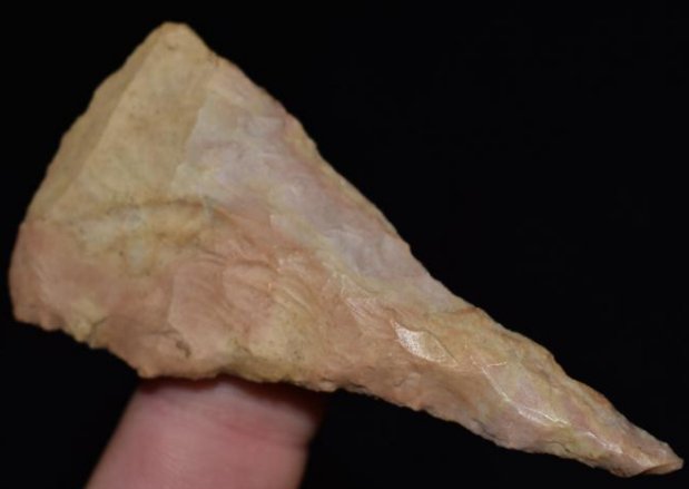 Extremely colorful drill 3" found by Jack Baker, Wayne (1 of 8)