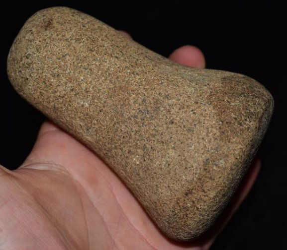 4 5/8" Bell Pestle, found by Jack Baker, Wayne Co, IL (1 of 8)