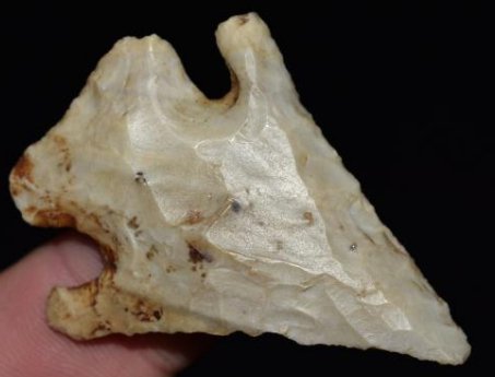 2" Beveled Thebes, found by Jack Baker, Wayne Co, IL (1 of 8)