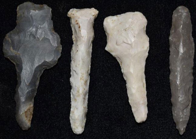 Lot of 4 Drills, found by Jack Baker, Wayne Co, IL (1 of 7)