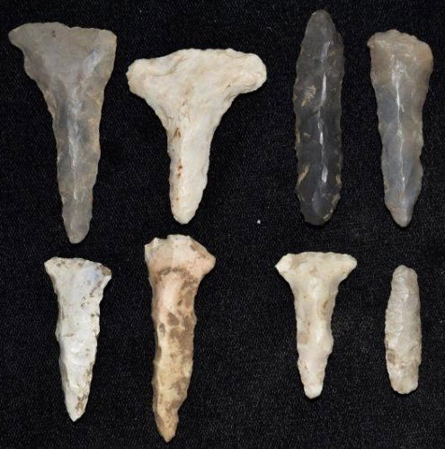 Lot of 8 Drills, found by Jack Baker, Wayne Co, IL (1 of 9)