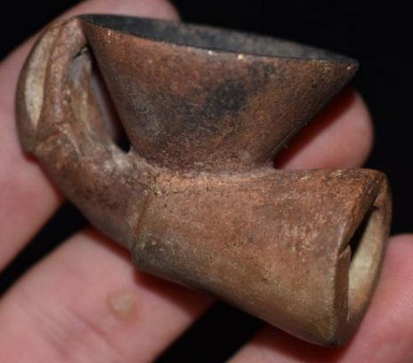 2 1/4" Caddo Pipe, from the Doug Grant collection, ex (1 of 9)