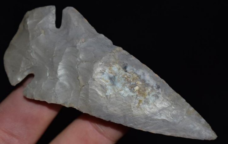 3 3/4" Dove Tail, with restored tip, found by Jack (1 of 8)